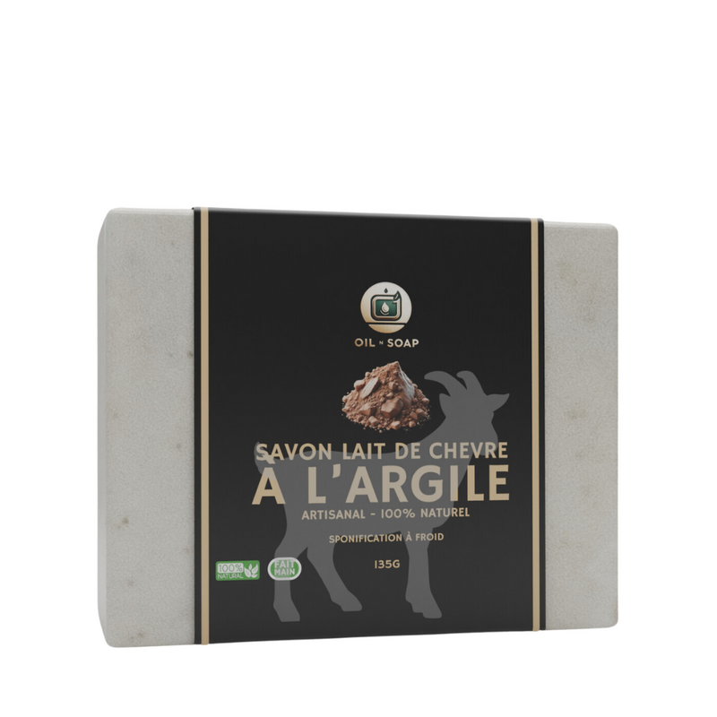 SAVON LAIT DE CHÈVRE - ARGILE